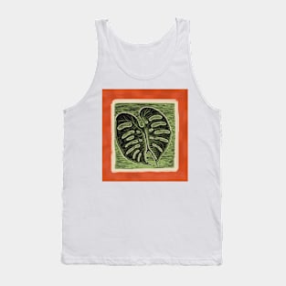 Monstera Leaf Tank Top